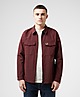 Red Fred Perry Nylon Overshirt - Exclusive