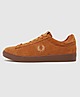 Brown Fred Perry Spencer Suede Trainers