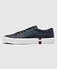 Blue Tommy Hilfiger Modern Leather Trainers