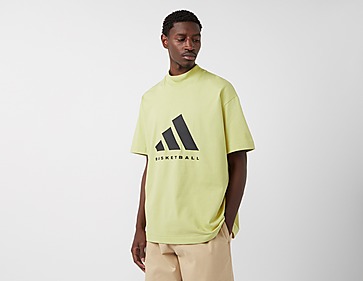 adidas Essentials 3 Stripes Short Sleeve T-Shirt Yellow