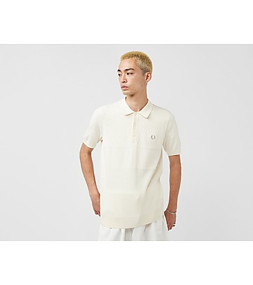 Fred Perry Panel Knit Polo Shirt