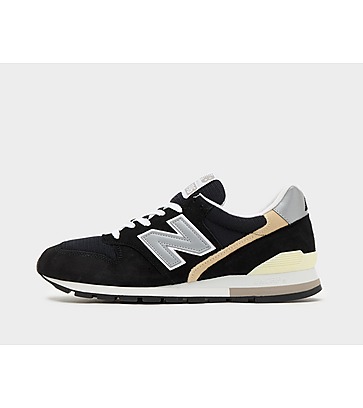 New Balance logo-print lace-up trainers Made in USA