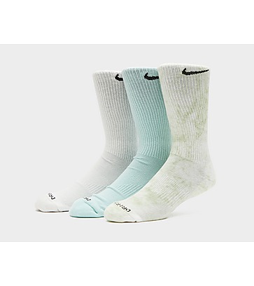 Nike Lot de 3 paires de Chaussettes Tie Dye