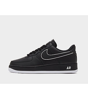 Men's Size 9.5 - Nike Air Force 1 Low '07 QS Black Skeleton Halloween -  clothing & accessories - by owner - apparel