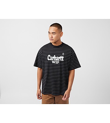 T - Short Calvin Healthdesign? Schwarz T-Shirt Mens Shirts Carhartt in | - hinten WIP Jeans mit - Klein Monogramm-Logoprint - Sleeve