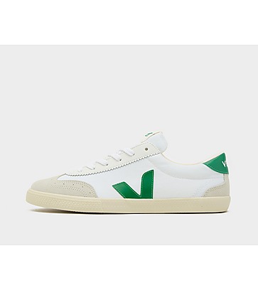Veja Men's Clean Leather Sneakers in Extra White Black