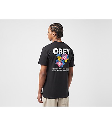 Obey T-Shirt Floral Garden