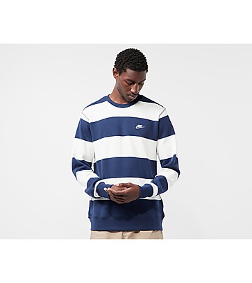 Nike Club Striped Sweatshirt