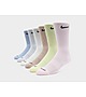 Multicolor Nike calcetines Everyday Cushioned Training Crew pack de 6
