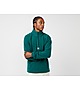 Grün adidas Originals Trefoil Fleece Oberteil mit Halbreißverschluss