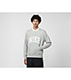 Grau Nike Club Fleece Polo Sweatshirt
