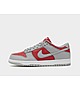 Red nike crops Dunk Low