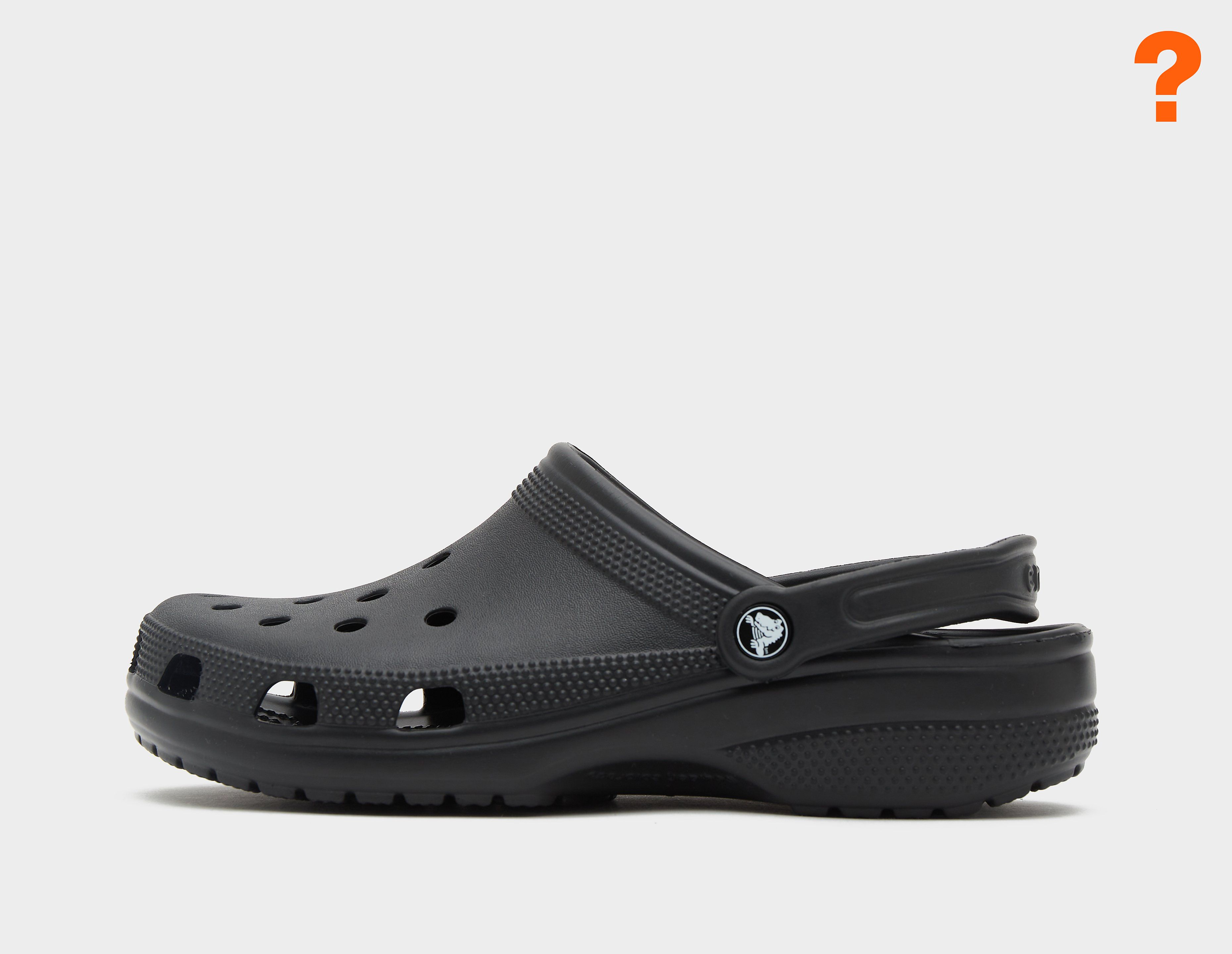 crocs classic clog, black