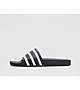 Black/White adidas Originals Adilette Slides Women's