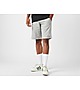Harmaa/Valkoinen adidas Originals 3-Stripes Fleece Shortsit