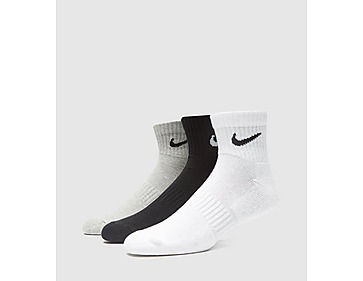 Nike 3 paia di calzini Quarter ultraleggeri