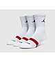Wit Jordan 3 Pack Crew Socks