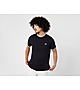 Schwarz Fred Perry Tipped Ringer T-Shirt