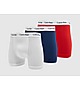 White/Blue/Red Calvin Klein Underwear 3 Pack Trunks