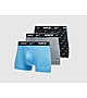 Zwart/Grijs/Blauw Nike 3-Pack boxershorts