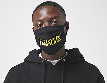 Pleasures Logo Face Covering