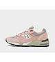 Pink/Hvid New Balance 991 Made in UK til kvinder