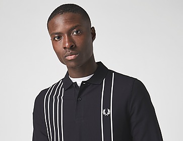 Fred Perry Refined Pique Stripe Polo Shirt