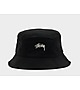 Black Stussy Stock Bucket Hat