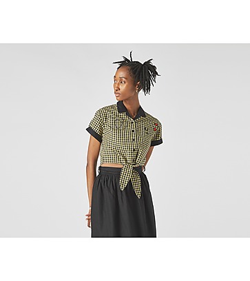 Fred Perry Amy Winehouse Gingham Tie-Front Shirt