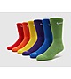 Meerkleurig  Nike 6-Pack Everyday Cushioned Training Crew Socks