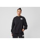 Black Jordan Essential Fleece Crew Sweatshirt Women's