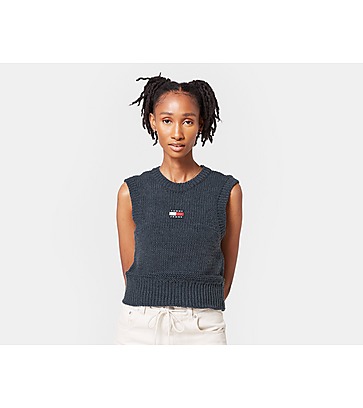 Tommy Jeans Badge Cropped Fit Tank Top Damen