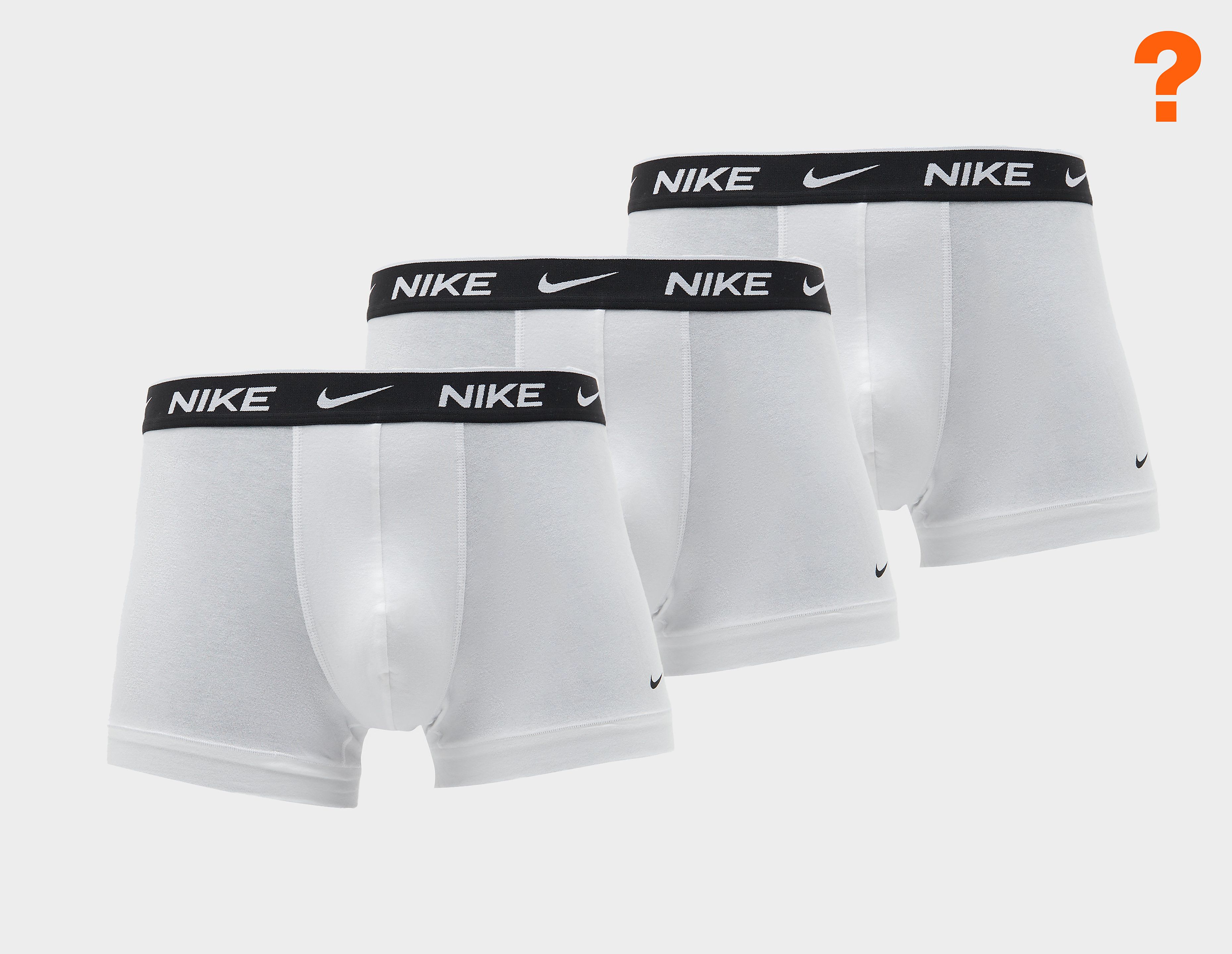 Nike Trunks (3-Pakke), White
