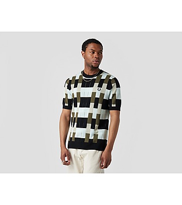 Fred Perry Jacquard Knit T-Shirt