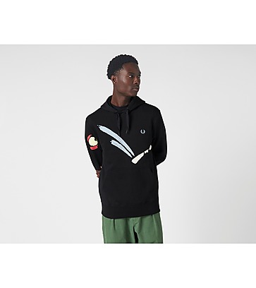 Fred Perry Archive Bouncing Ball Hooded Sweatshirt