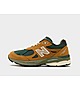 Brown/Green New Balance 990v3 Made In USA Women's