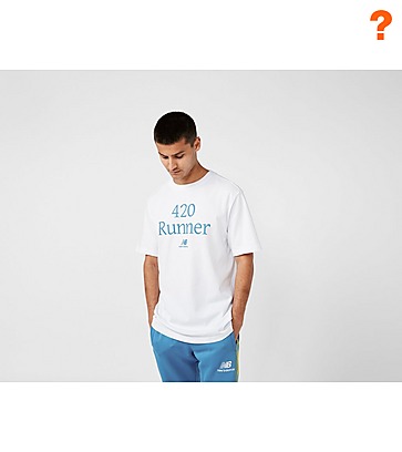 New Balance Retro Runner T-Shirt - size? Exclusive