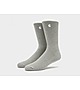 Grey/Grey Carhartt WIP Madison Socks (2-Pack)