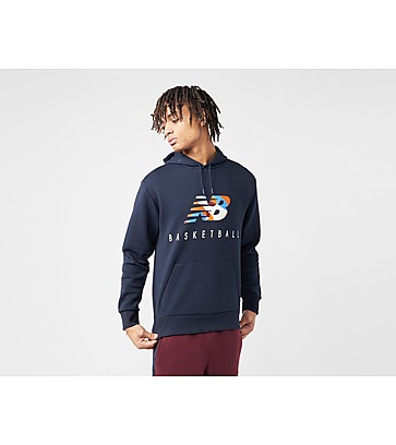 New Balance Hoops Abstract Fleece Hoodie