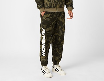 AAPE By A Bathing Ape Badge Camo Fleece Joggers