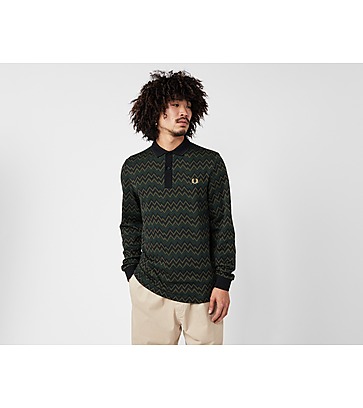 Fred Perry Long Sleeved Polo Shirt