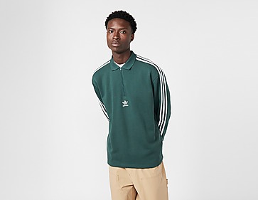 adidas Originals 3-Stripes Polo Sweatshirt