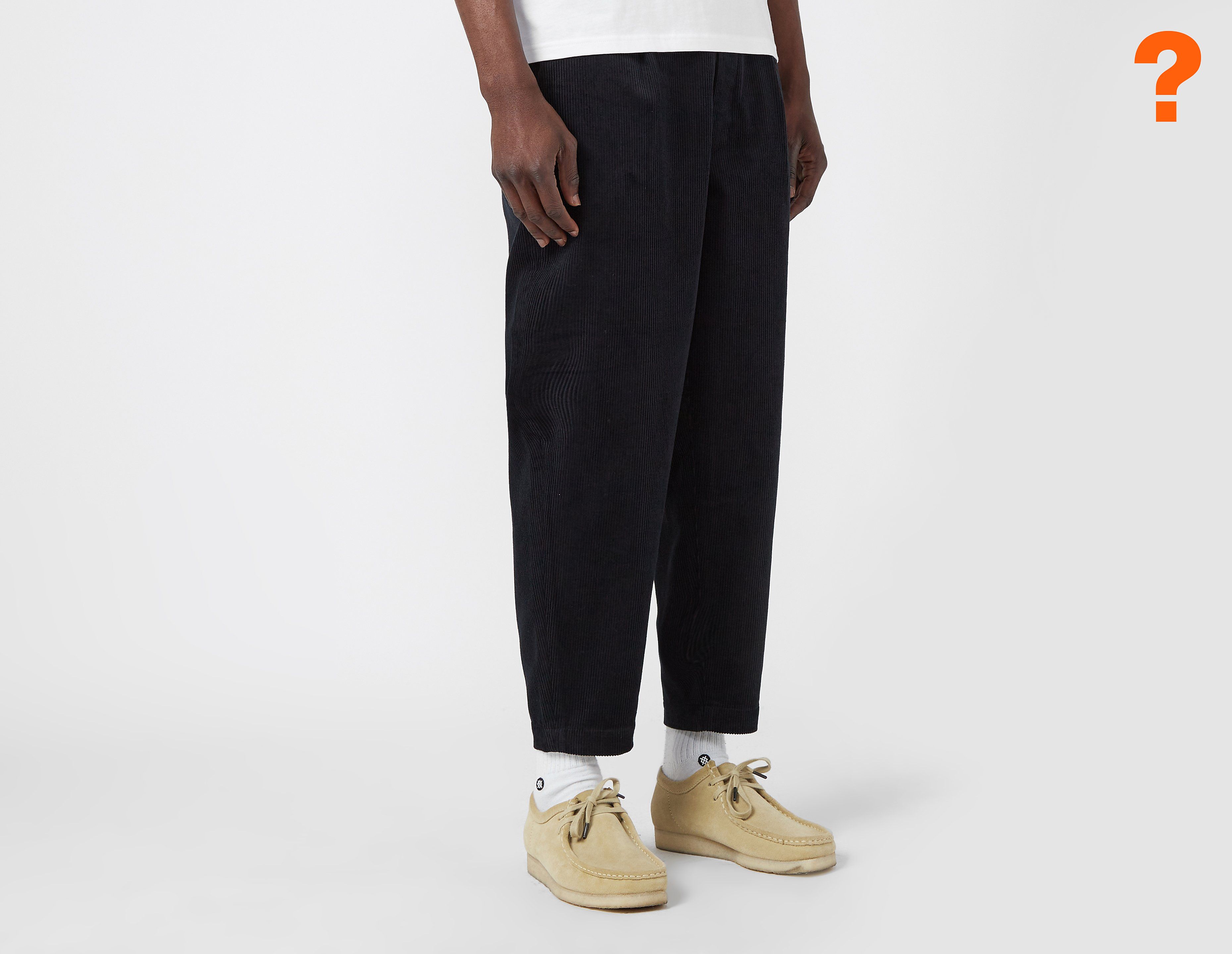 fred perry cord trousers, navy