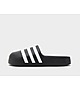 Black/White adidas Originals adiFOM Adilette Slides Women's