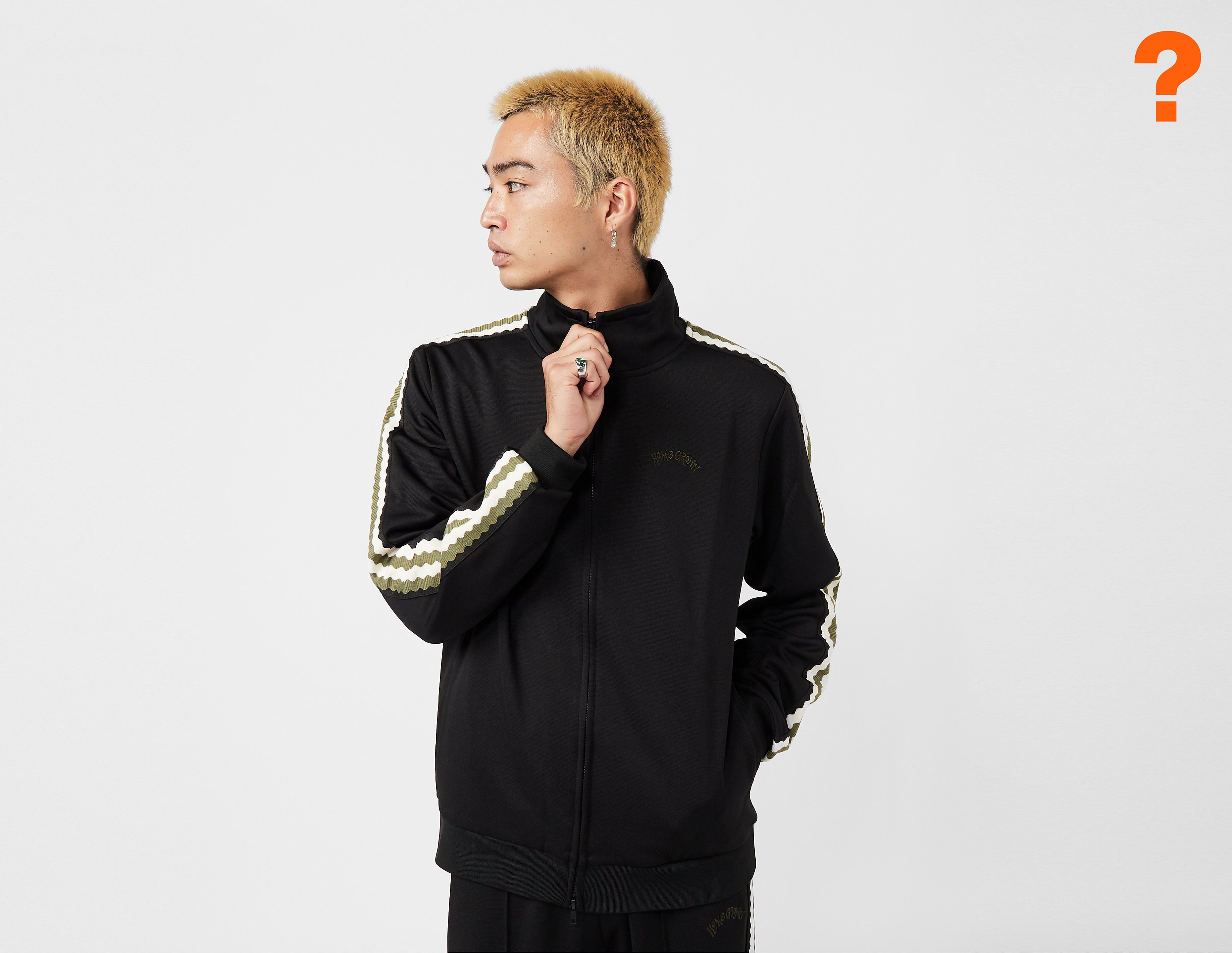 Homegrown Iggy Tracksuit Top, Black