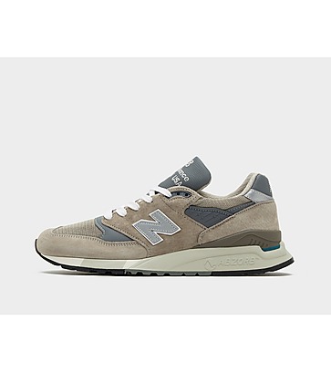 New Balance Hombre MR530 in Blanca Gris Verde Made in USA