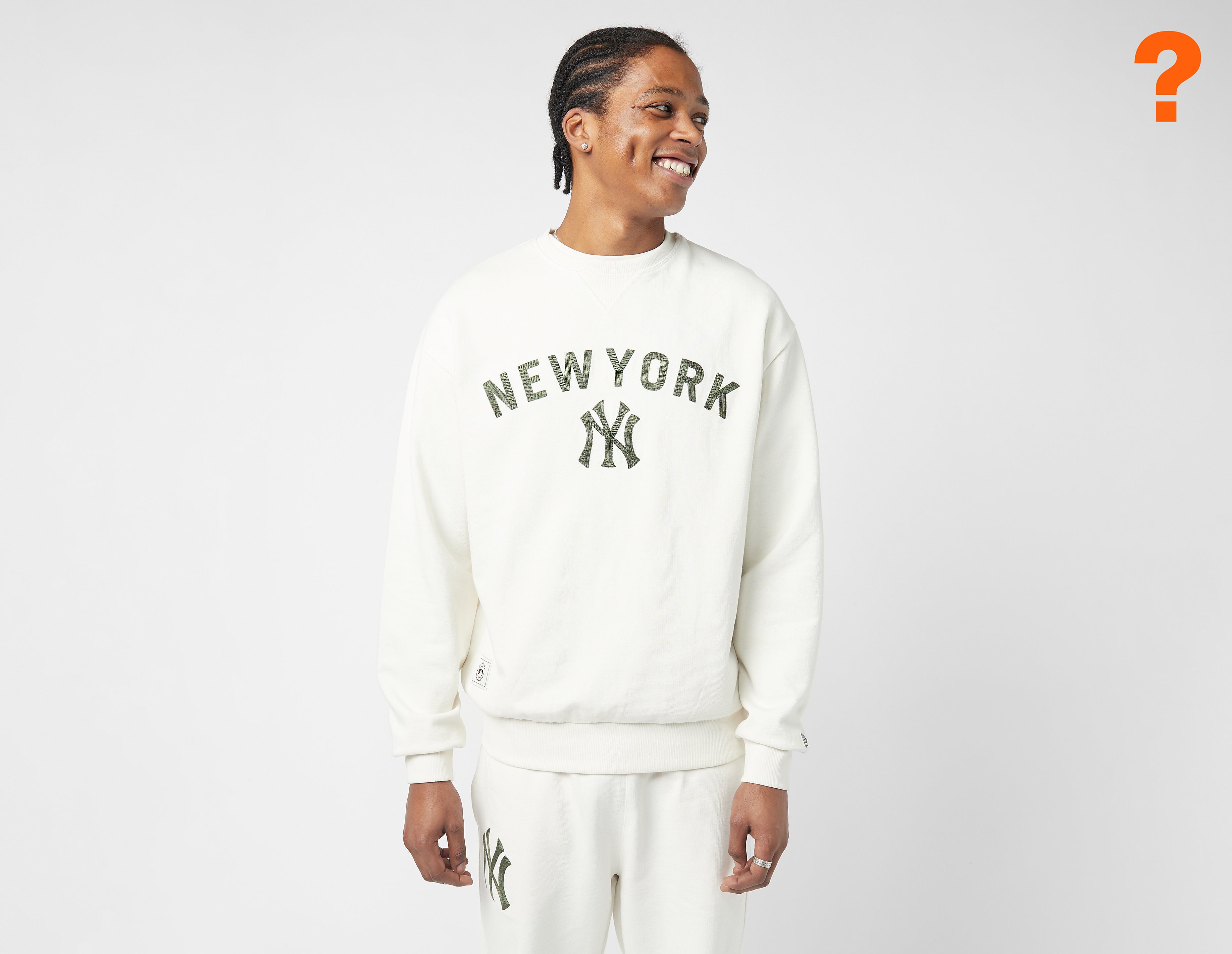 New Era MLB 'New York' Crew Sweatshirt - ?exclusive, Ecru