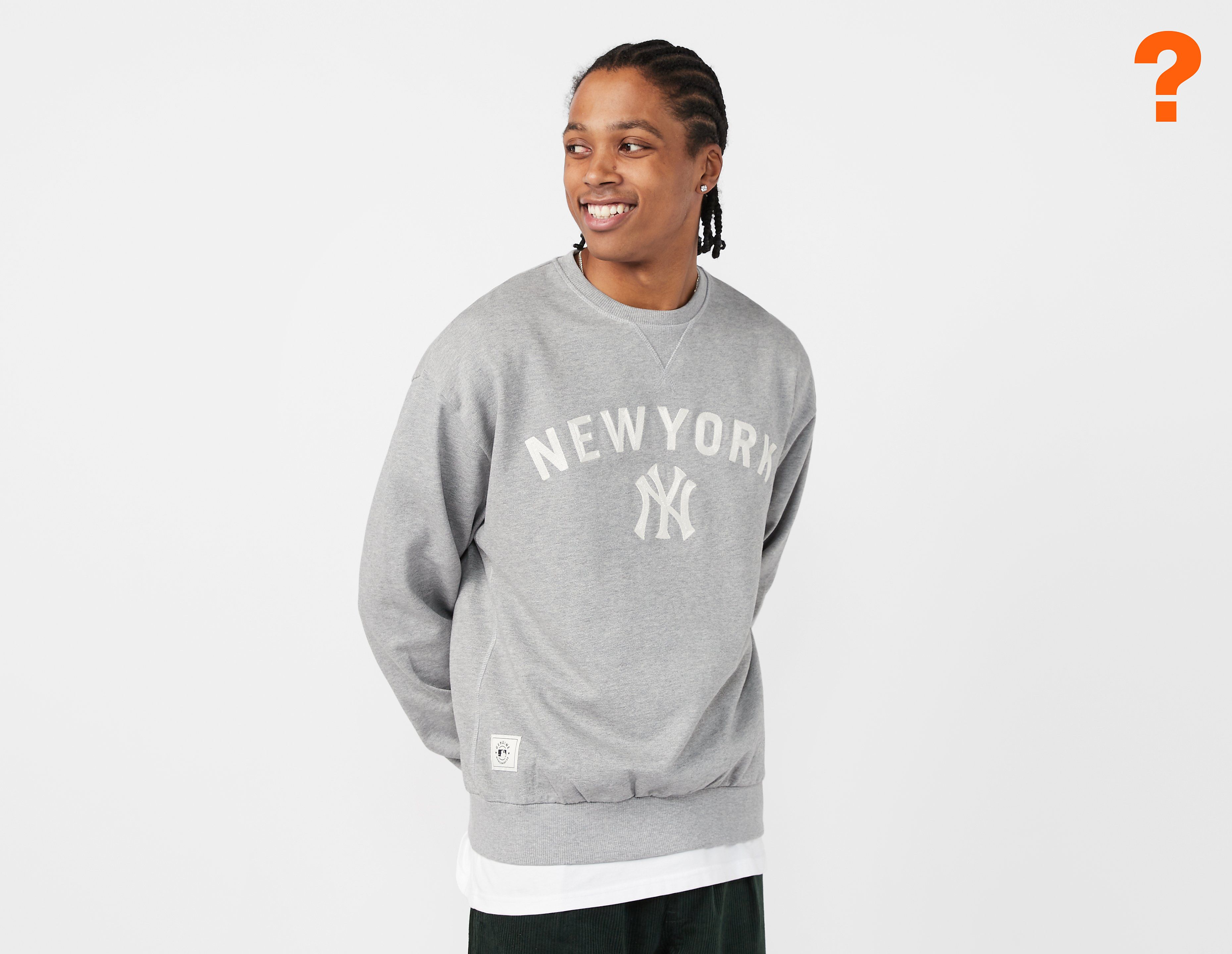New Era MLB 'New York' Crew Sweatshirt - ?exclusive, Grey