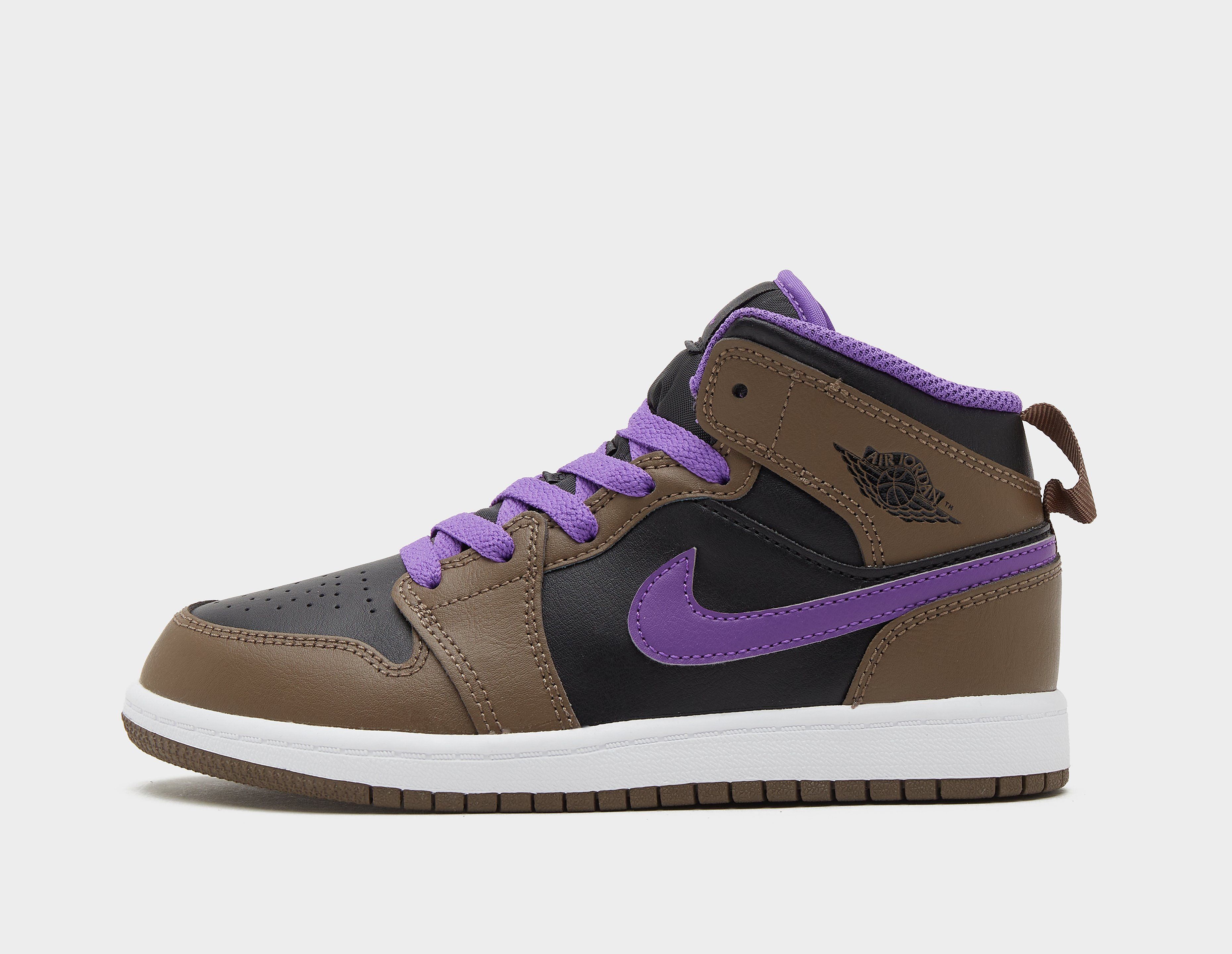 Jordan Air 1 Mid Junior, Brown