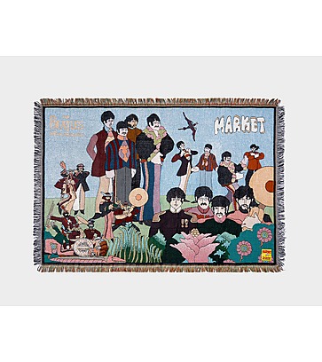 MARKET x The Beatles 'Yellow Submarine' Jacquard Blanket